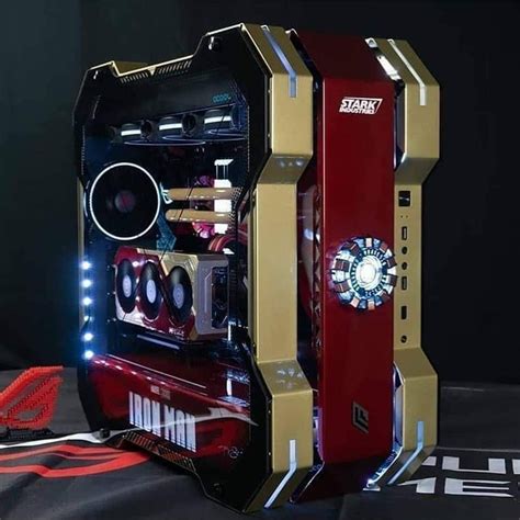 Pc Stark Iron Gamer In 2020 Custom Pc Custom Computer Gaming Pc Build