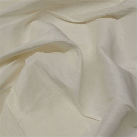 White Silk And Linen Flax Plain Fabric 54 Wide By The Yard Jd 348a