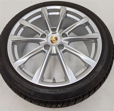 Porsche 718 982 Boxster Cayman 19 Alloy Wheels And Continental Mands