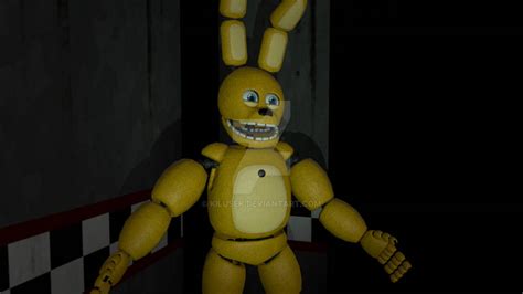 Sfm Fnaf Spring Bonnie Render By Kilusek On Deviantart