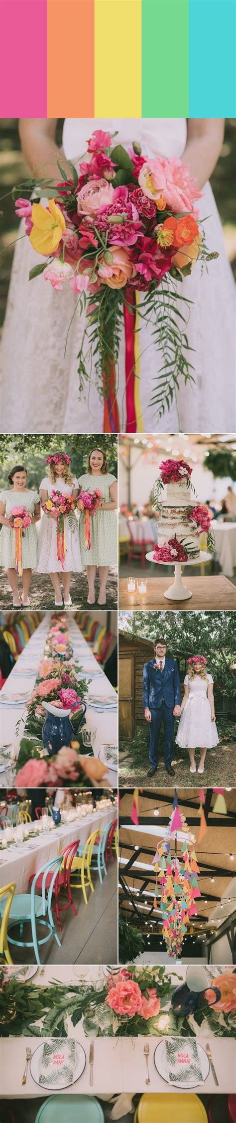 7 Swoon Worthy Pink Wedding Color Palettes Junebug Weddings Pink