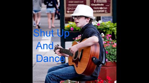 I said you're holding back, she said shut up and dance with me! WALK THE MOON - Shut up and Dance - Lyrics / Vocals ...