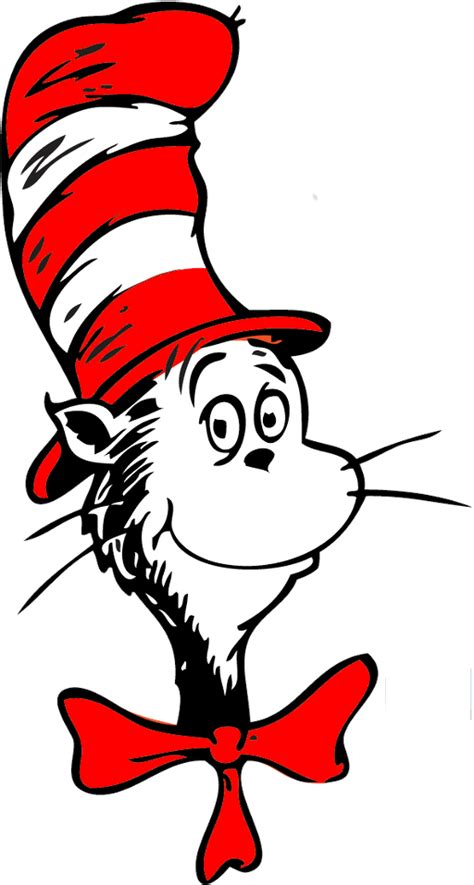 Dr Seuss The Cat In The Hat Giant Png Image With Transparent Background
