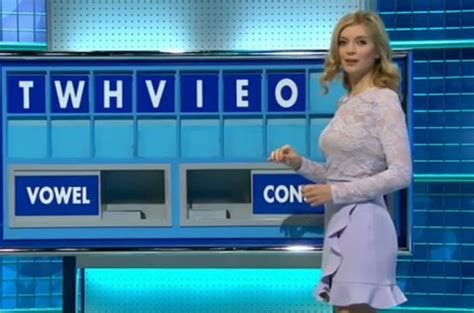 Countdowns Rachel Riley Sends Temperatures Soaring As She Slips Into