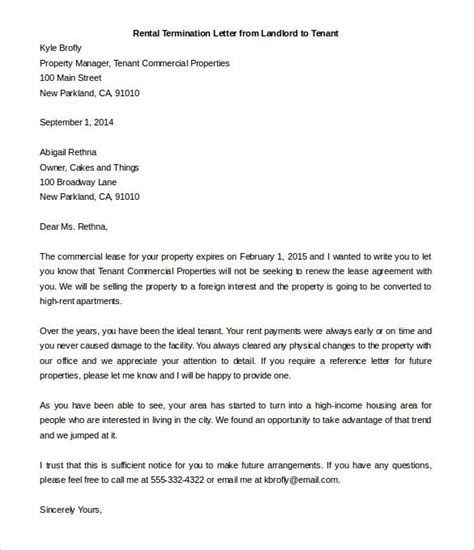 Receive a free profile listing your firm's areas of title of your request (example: 13+ Rental Termination Letter Templates - Free Sample, Example Format Download | Free & Premium ...