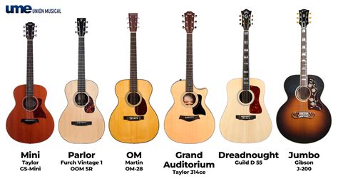 Tipos De Guitarras Acústicas ¿cuál Es La Mejor Para Ti Blog Unión Musical