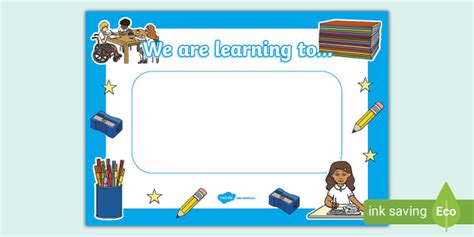 We Are Learning To Display Poster Teacher Made Twinkl