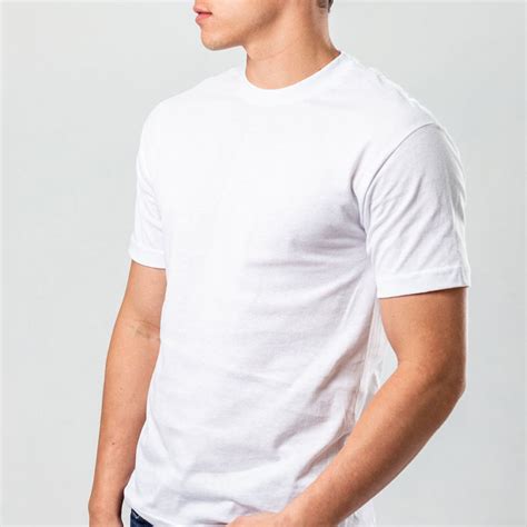 Camisetas Blancas De Algodón Mr Tshirt