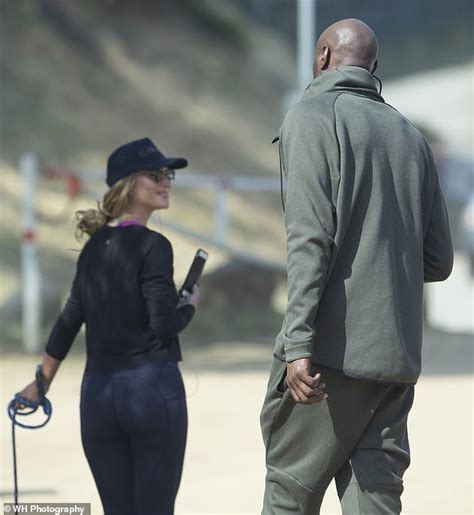 lamar odom chats up a pretty girl and gets shirtless on a hike daily mail online