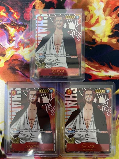 One Piece Tcg Shanks Sec Aa Hobbies Toys Toys Games On Carousell