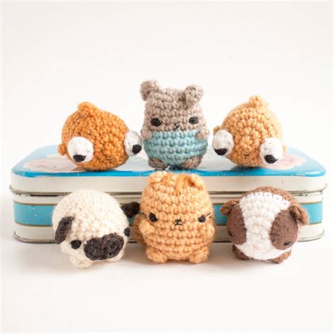 Tiny amigurumi animals free crochet patterns. Amigurumi Pattern Book - Mini Crochet Creatures: 30 ...