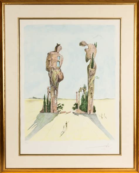 Salvador Dali Spanish 1904 1989 Angels Of Millet Cottone Auctions