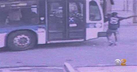 Exclusive Video Shows Mta Bus Hijacking Cbs New York