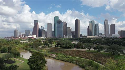 Aerial of Downtown Houston, Texas Stock Video Footage - Storyblocks