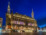 Aachen Town Hall | Blue Hour in Aachen with the beautiful to… | Flickr