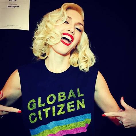 92614 Gwen Stefani At Global Citizen Concert In Central Park Nyc