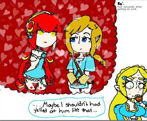 Link And Mipha No By Mrstrinity On Deviantart