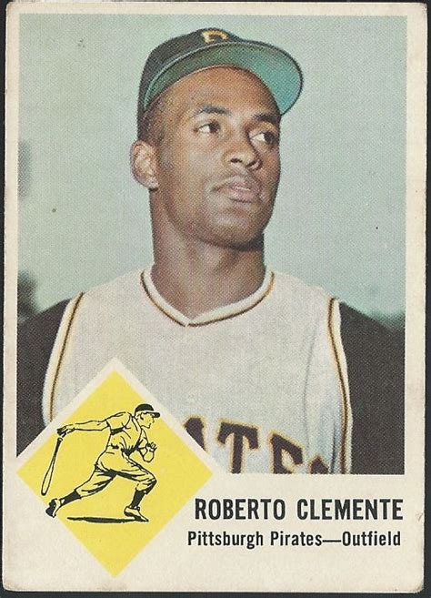 Maybe you would like to learn more about one of these? Lot Detail - 1963 Fleer Roberto Clemente Baseball Card