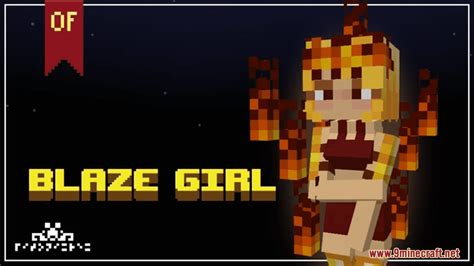 Blaze Girl Resource Pack 1204 1194 Texture Pack 9minecraftnet