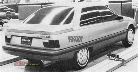 Og 1985 Ford Taurus Mk1 Dn5 Granada Notchback Design Proposal