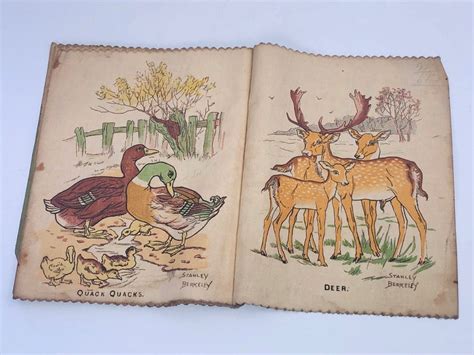 Antique Childrens Book Deans Rag Book 1905 First Edition No 62 Etsy