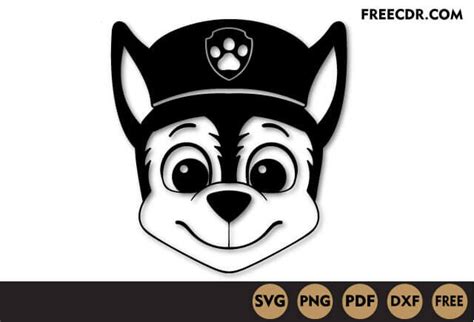 Free Paw Patrol SVG For Cricut Silhueta