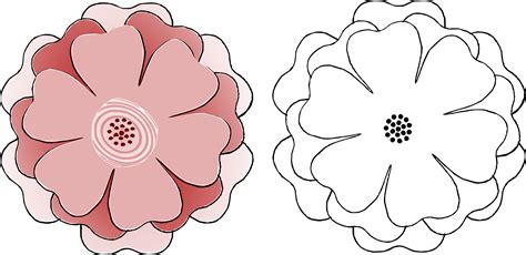 Free Svg Flower Petal Template / Large Daisy Petal Template | Printable