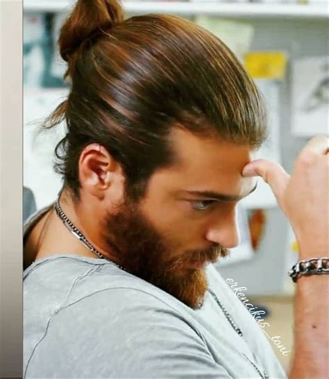 Can Yaman Handsome Celebrities Long Hair Styles Men Long Hair Styles