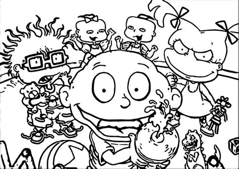 All Grown Up Screenshot Coloring Page Wecoloringpage Com