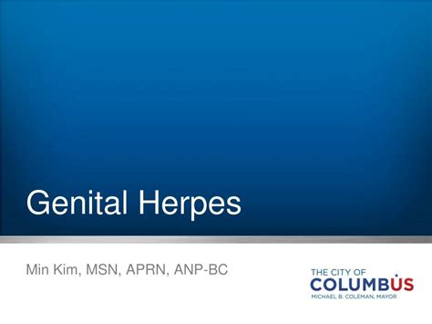 Ppt Genital Herpes Powerpoint Presentation Free Download Id8791883