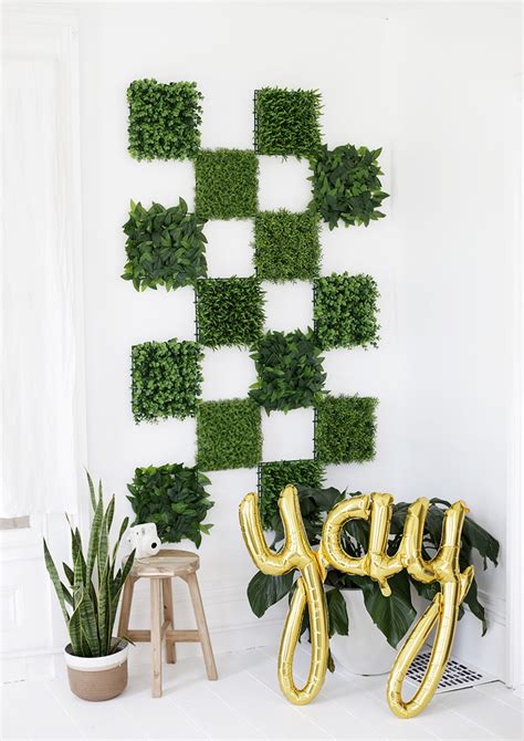 Diy Greenery Wall The Merrythought