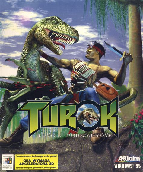 Turok Dinosaur Hunter Box Cover Art Mobygames