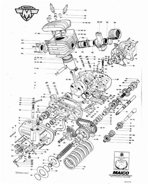 Bsa a50 a65 motorcycle engine cutaway drawing in high quality. 26 best Motorcycle Engine Blueprints/Schematic Drawings ...