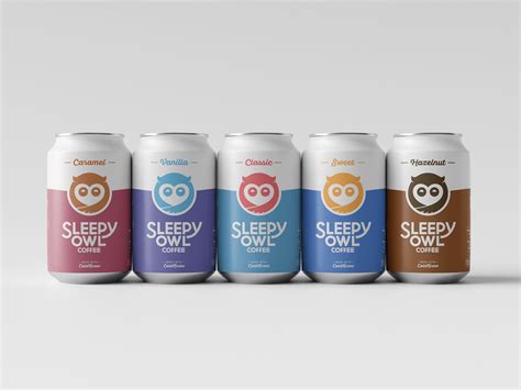 Sleepy Owl Coffee Ui Packaging On Behance