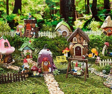 45 Fairy Garden Village Gnome Home Silahsilahcom Fairy Garden