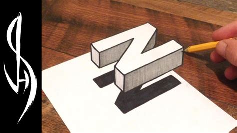 Ultimate Guide On How To Draw 3d Floating Letters Very Easy Youtube