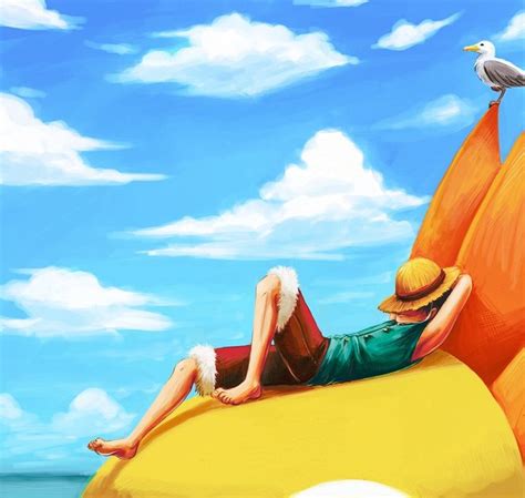 Luffy In Thousand Sunny Onepiece One Piece Wallpaper Iphone One