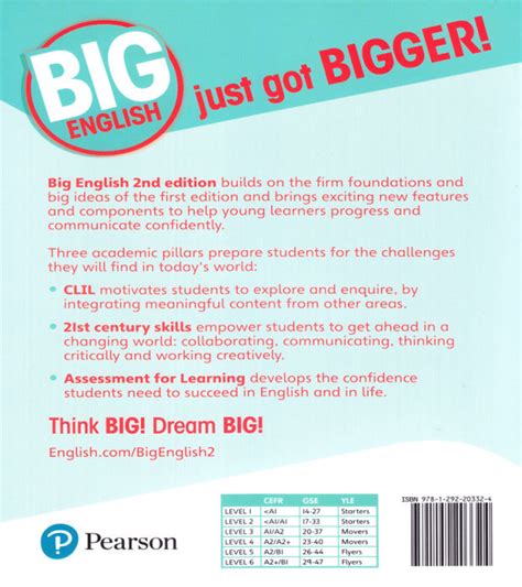 خرید کتاب BIG ENGLISH 2 SB WB CD DVD جدیدترین ویرایش بهترین قیمت