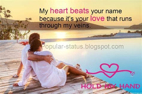 Love is the best felling in the world, do you want to express your emotions in words. Romantic Whatsapp Status ~ Whatsapp Status