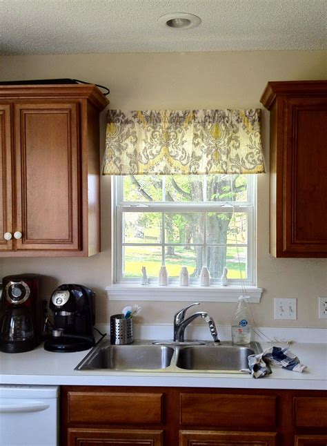 We have different remodeling and new home ideas that include windows over the sink, small side windows that don't take up space, and kitchen windows that have different grid designs such as valance. Types of Valances for Kitchen | Window Treatments Design Ideas