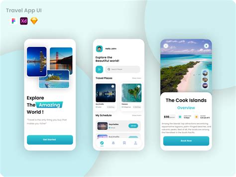 Travel App Ui By Atharv Shinde On Dribbble