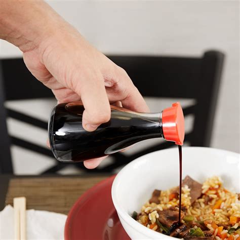 Town 5 Oz Red Top Soy Sauce Bottle 19814