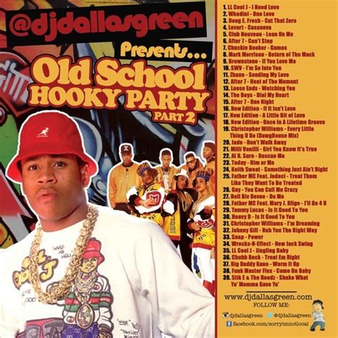 Dj Dallas Green Old School Hooky Party Mixtape Blackout Hip Hop Blackout Hip Hop