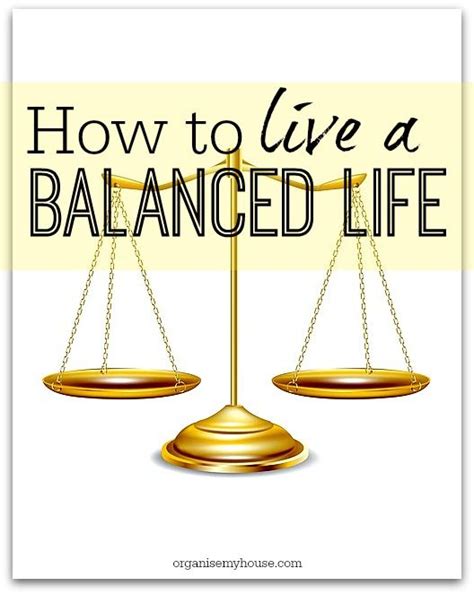 How To Live A Balanced Life Even When Youre Too Busy 5 Key Areas