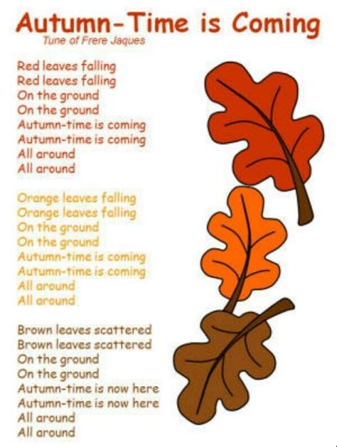 33 Best Fall Poetry For Kids Images On Pinterest Autumn Poem Fall