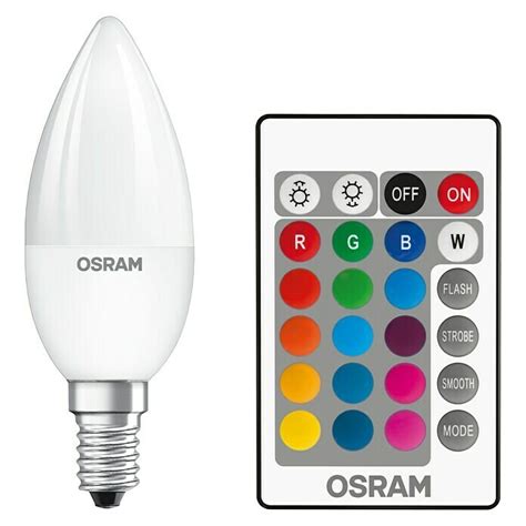 Osram Retrofit Ledlamp 4 5 W E14 RGBW Dimbaar 2 St BAUHAUS