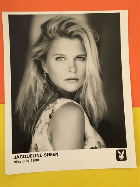 Jacqueline Sheen Playboy Playmate Original Vintage Press Headshot
