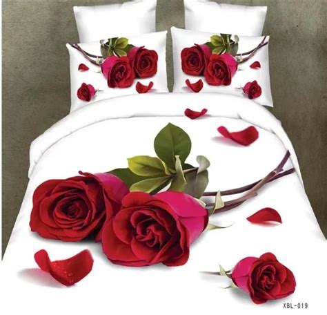 Roses Department Store D Red Rose Bedding Sets Queen Size Full Double