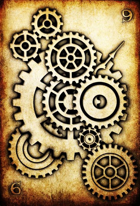 Wrd Nine Of Cogs By Tormentedartifacts Steampunk Crafts Mechanical