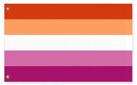 Lesbian Pride Flag Modern Lesbian Pride Flag Lesbian Pride Lesbian